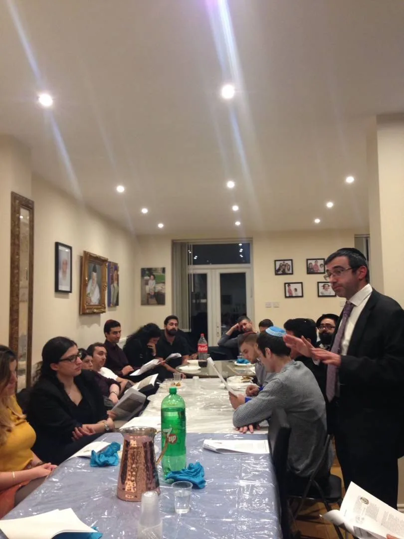 Shiur before Pesach Boys & Girls