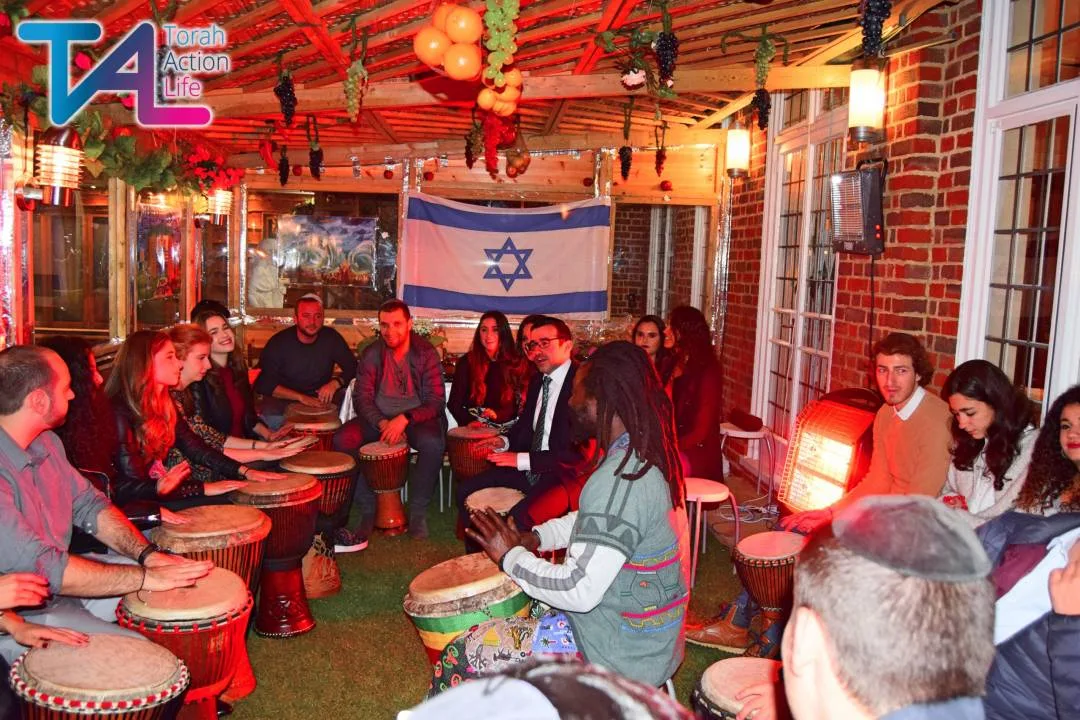 Sukkot Drums event